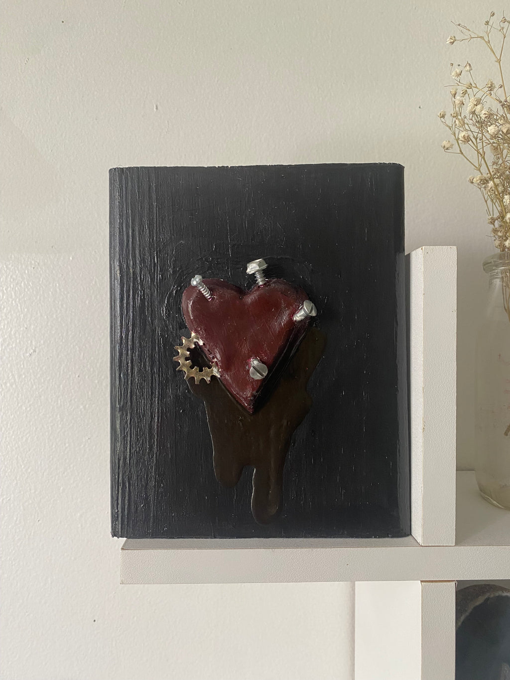 Wood Heart Plaque