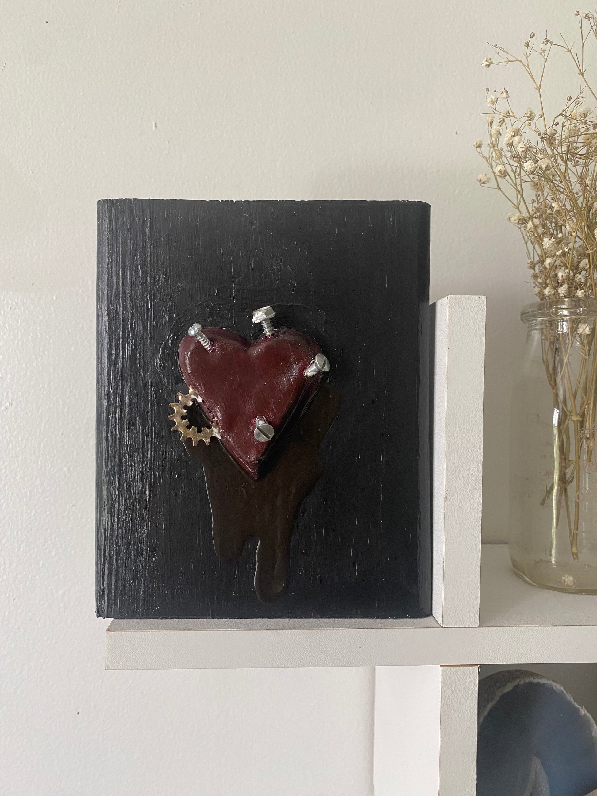 Wood Heart Plaque