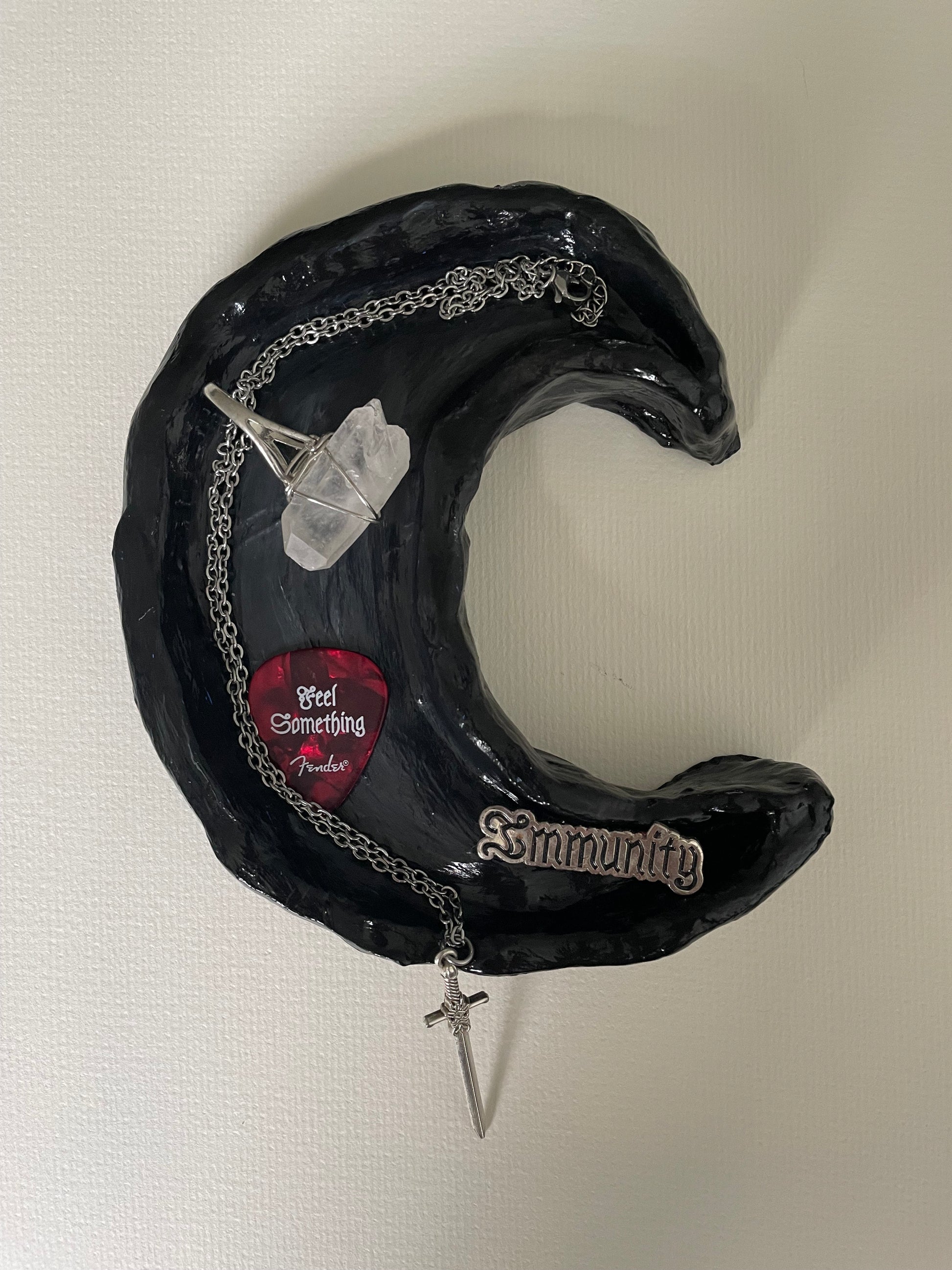 Black Moon Jewelry Plate