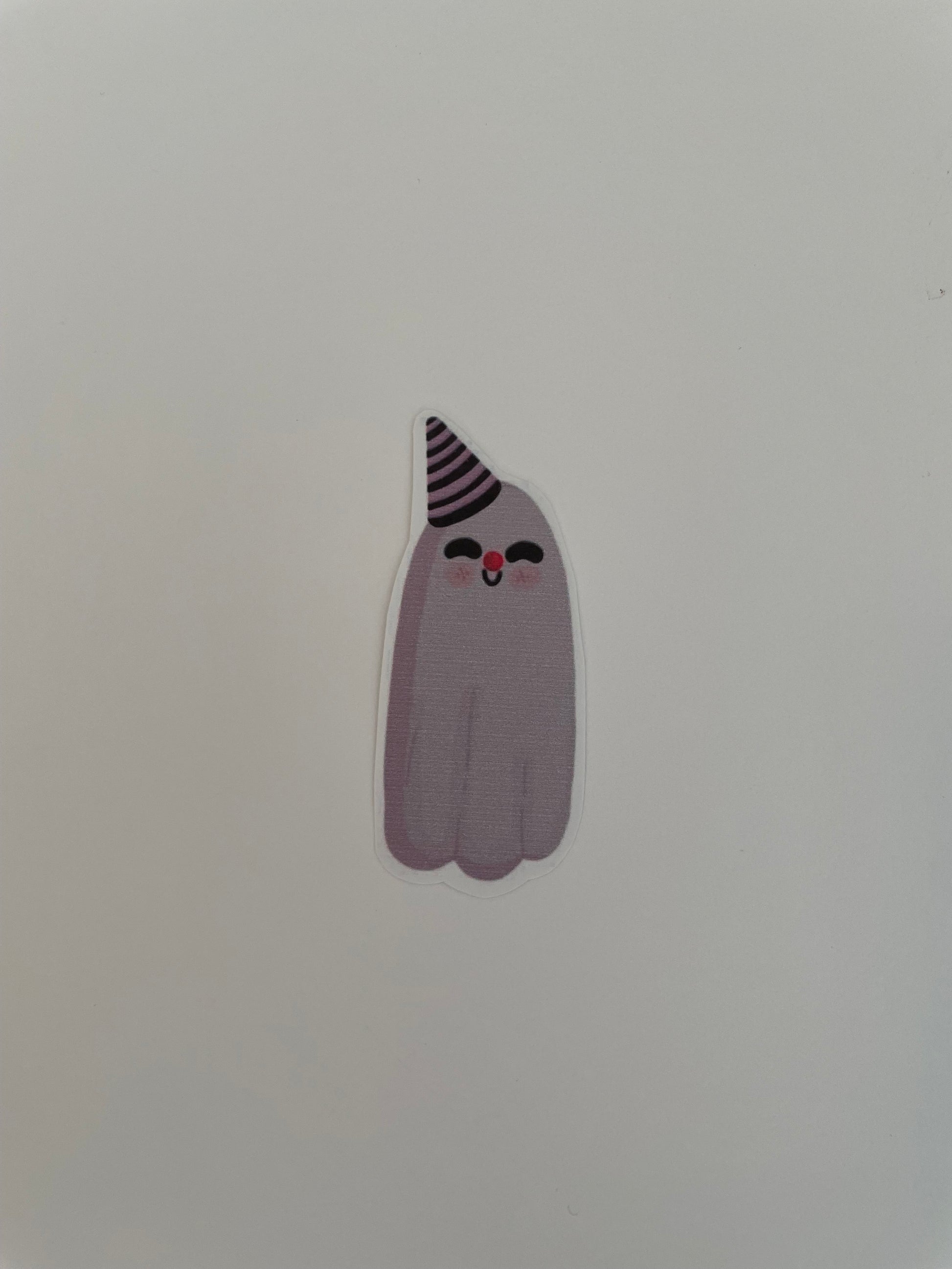 Mini Beebi Ghost Sticker