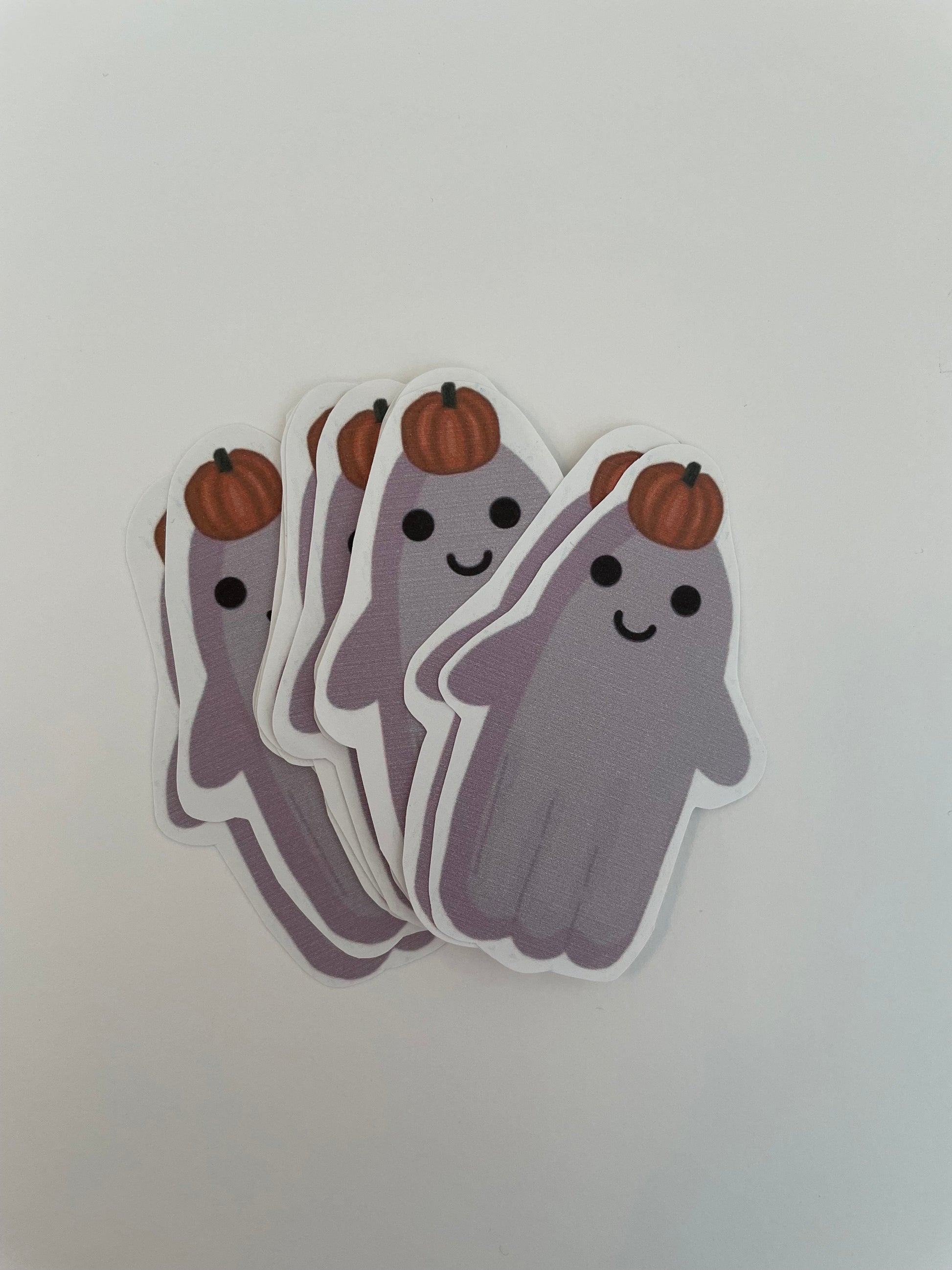 Pumpky Ghost Sticker