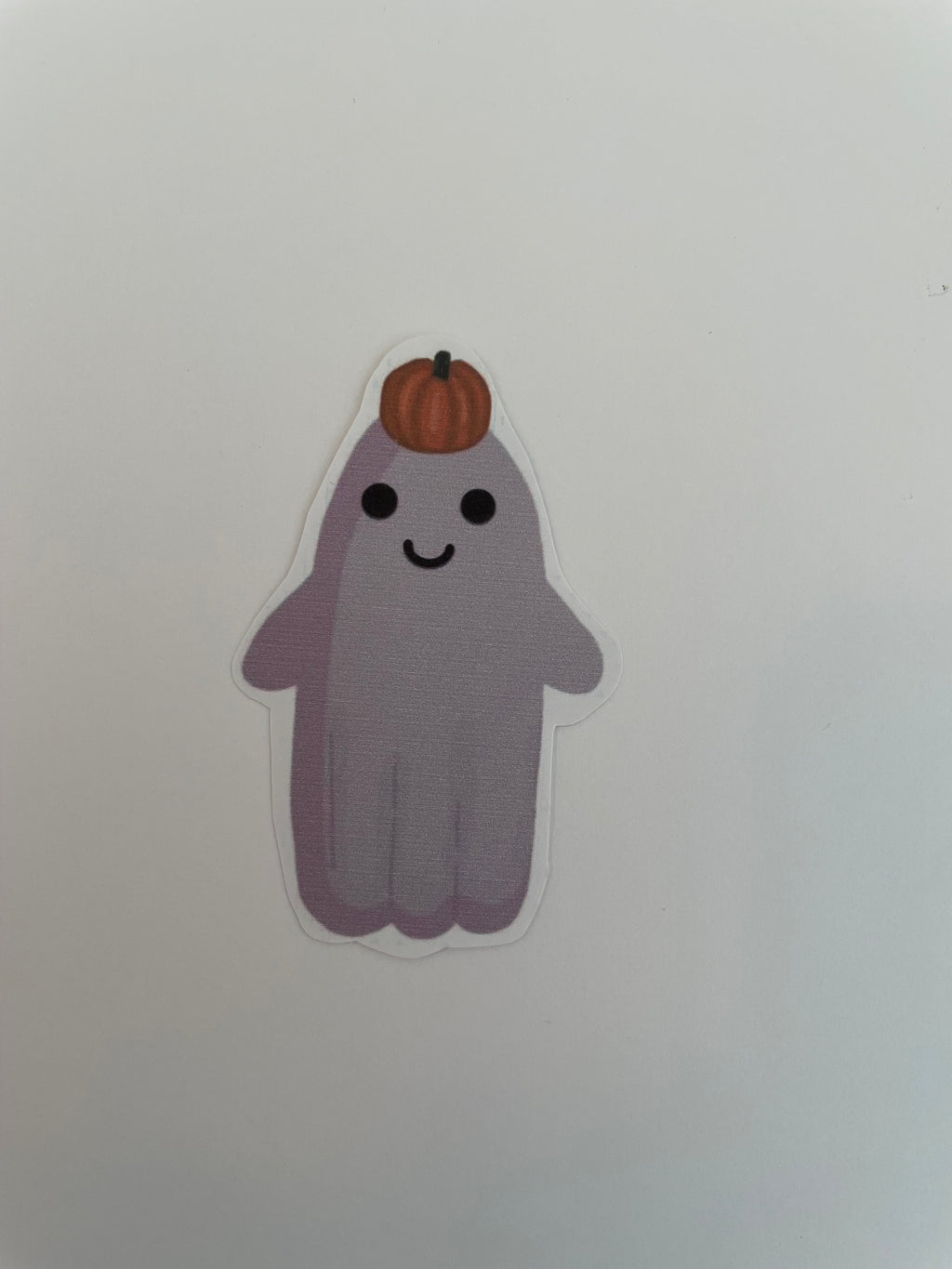 Pumpky Ghost Sticker