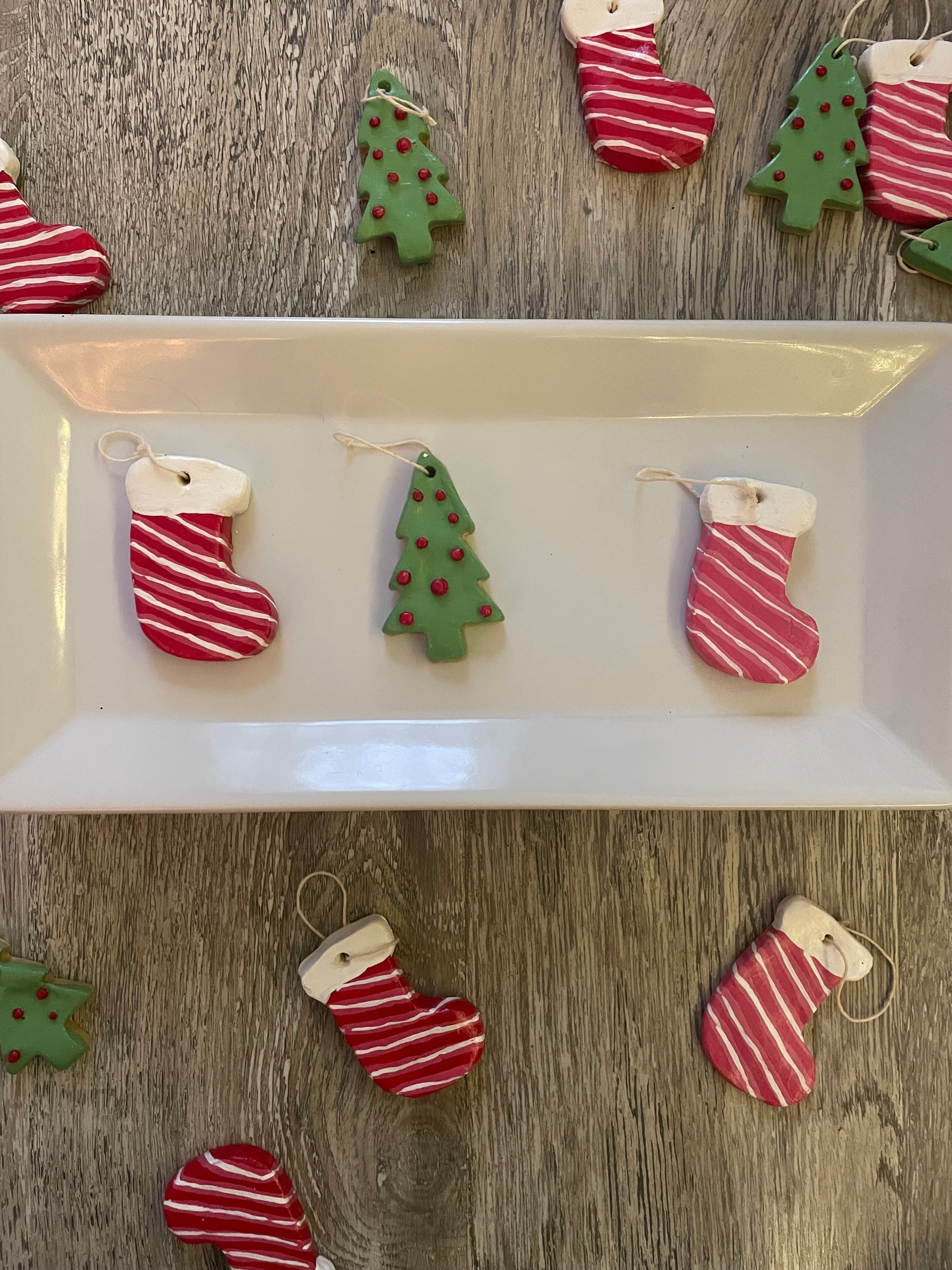 clay christmas ornaments